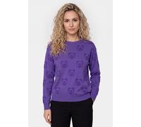 Moschino Allover Teddy Bear Wool Pullover Blue size XS | Sweaters Outlet | Women | Blue XS