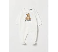 Moschino Baby Cotton All-in-One with Teddy Bear Print and Peter Pan Collar - Size: 1M - unisex