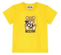 Moschino Baby Yellow Cotton 'Toy' Bear Baby T-Shirt SS25-3/6m