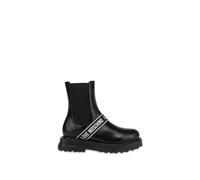 Moschino Beatles In Calf Logo Band Black size 35 | Boots Outlet | Women | Black 35