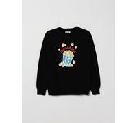 Moschino Boy's Cotton Crewneck Sweatshirt with Contrast Graphic Logo Print - Size: 14 - female