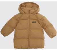 Moschino Boy's Quilted Nylon Puffer Jacket with a Hood and All-Over Teddy Print - Size: 3M - unisex