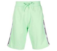 Moschino Branded Tape Legs Shorts - Green - XS