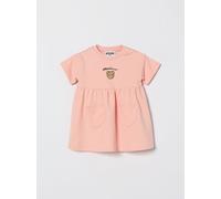 Moschino Cotton Dress With Logo - Size: 12M - unisex