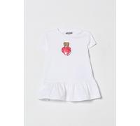 Moschino Cotton Dress With Logo - Size: 6M - unisex