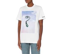 Moschino Cotton Interlock T-shirt Ceci N'est Pas Une Ties White size S | Shirts Outlet | Women | White S
