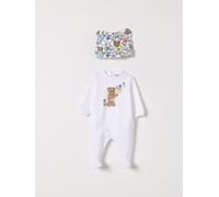 Moschino Cotton Nightwear Set with Teddy Bear - Size: 3M - unisex