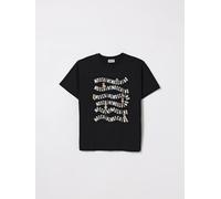 Moschino Cotton T-Shirt with Logo and All-Over Teddy Bear Print - Size: 14 - male