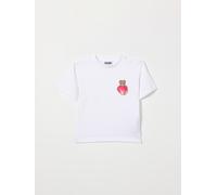 Moschino Cotton T-Shirt with Teddy Print - Size: 8 - female