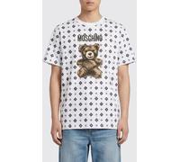 Moschino COUTURE Cotton T-shirt with Polka Dot Teddy - Size: M - male
