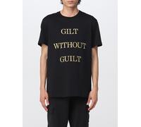 Moschino Couture cotton t-shirt with slogan - Size: 52 - male