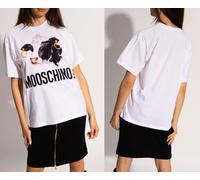 Moschino Couture Cow T-shirt Oversized Loose Boxy Tee XS