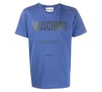 Moschino Couture Milano Blue T-Shirt - XXL
