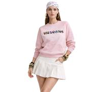 Moschino Couture Milano Sweatshirt Knit Pullover 3D Embroidery Sweater L