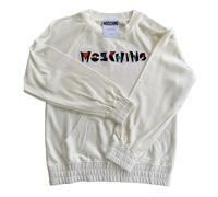 Moschino Couture Milano Sweatshirt Knit Pullover 3D Embroidery Sweater S