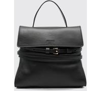 Moschino COUTURE Tie Me Leather Mini Handbag with Shoulder Strap - Size: OS - female