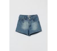 Moschino Denim Shorts with Hearts - Size: 6 - female