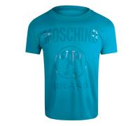 Moschino Double Question Mark Blue T-Shirt - S