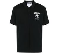 Moschino Double Question Mark short-sleeve polo shirt - Black 44