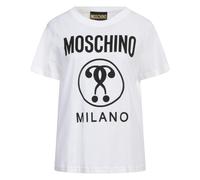 Moschino Double Question Mark White T-Shirt - S