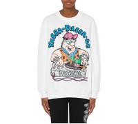 Moschino Flintstones Print Sweatshirt White size 54 | Sweaters Outlet | Men | White 54
