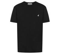 Moschino goose-embroidered cotton T-shirt - Black XS-S-M-L-XL-XXL