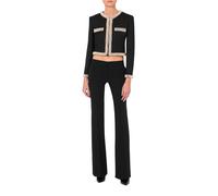 Moschino Jacket With Pearls Archive Capsule Black size 40 | Blazers Outlet | Women | White 40