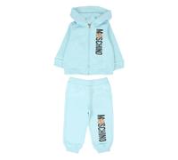 Moschino Kids logo-print tracksuit - Blue 6-9 mths-18-24 mths-2 yrs-3 yrs