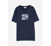 Moschino Kids Logo T-Shirt in Navy - Navy - 12 Yrs