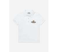 Moschino Kids Moschino Boys Teddy Bear Logo Polo Shirt in White - White - 5 Yrs