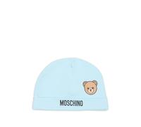 Moschino Kids Teddy Bear beanie hat - Blue 42-44-46