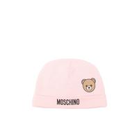 Moschino Kids Teddy Bear beanie hat - Pink 40-42-44-46-48-50