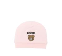 Moschino Kids Teddy Bear beanie hat - Pink I-II-III