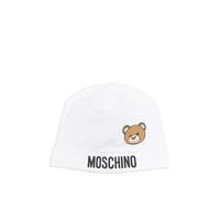 Moschino Kids Teddy Bear beanie hat - White II-III