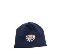 Moschino Kids Teddy Bear-logo beanie - Blue L
