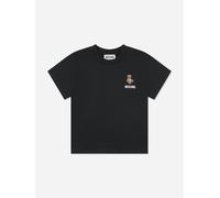 Moschino Kids Teddy Bear Logo T-Shirt in Black - Black - 6 Yrs