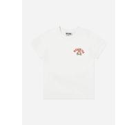 Moschino Kids Teddy Bear Logo T-Shirt in Ivory - Ivory - 8 Yrs