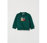 Moschino Kid's Teddy Bear Print Cotton Sweatshirt - Size: 12M - unisex
