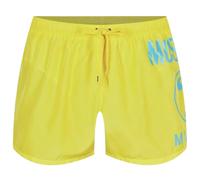 Moschino Large Milano Logo Yellow Short Swim Shorts - XL