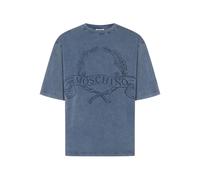 Moschino laurel wreath embroidered T-shirt - Blue XS-S-M-L-XL-XXL
