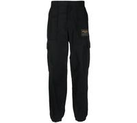 Moschino logo-patch cargo trousers - Black 48
