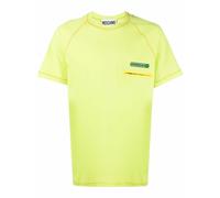 Moschino logo-patch cotton T-shirt - Green 50