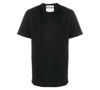 Moschino logo patch T-shirt - Black 46-50