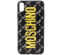 Moschino logo-print iPhone XS Max case - Black One Size