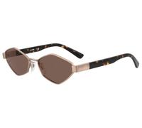 Moschino Love MOL101/S DDB/4S Womenâs Sunglasses Gold Size 57