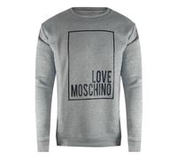 Moschino Love Moschino Box Logo Grey Sweatshirt - XL