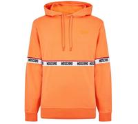 Moschino Mens Branded Tape Hoodie SY531