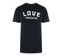 Moschino Mens Love Bold Logo Black T-shirt Cotton - Size 2XL