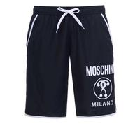 Moschino Mens Milano Logo Long Swim Shorts SY1185