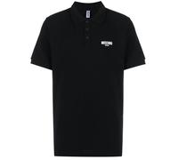 Moschino Mens Small Swim Logo Black Polo Shirt material_cotton - Size Small